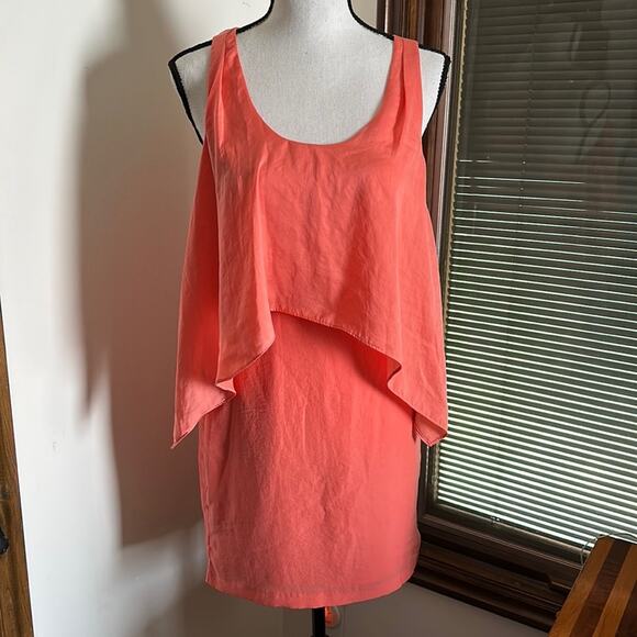 A/X Armani Exchange | Salmon Colored Sleeveless Dress Size 4 - Picture 1 of 12